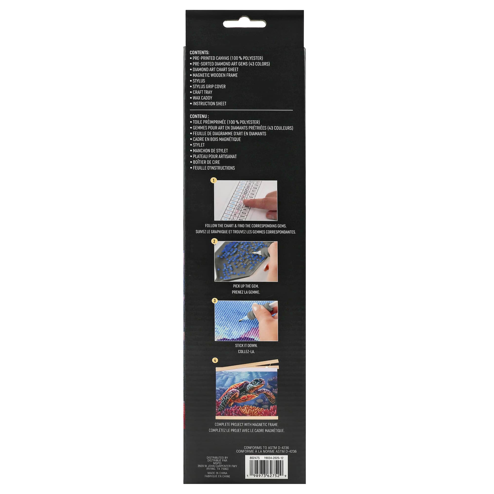 11" x 14" Turtle Diamond Art Kit by Make Market®